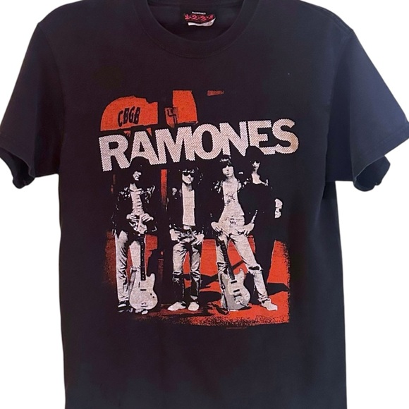 Vintage Ramones Punk Band T-Shirt Unisex Small - Picture 2 of 12